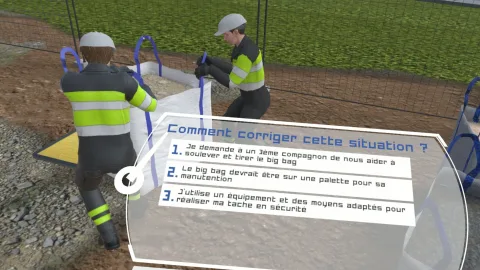 Des solutions de réalité virtuelle pour nos formations