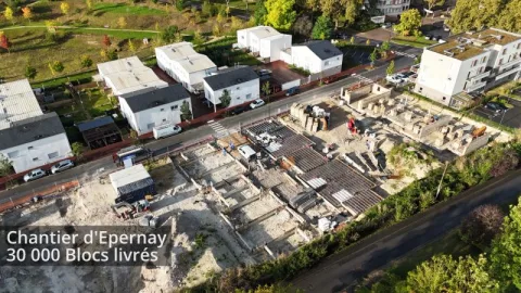 Construction de logements à Epernay
