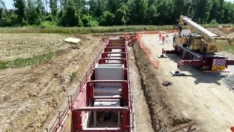 Serris (77) : 115 cadres et 6 chambres livrés avec succès