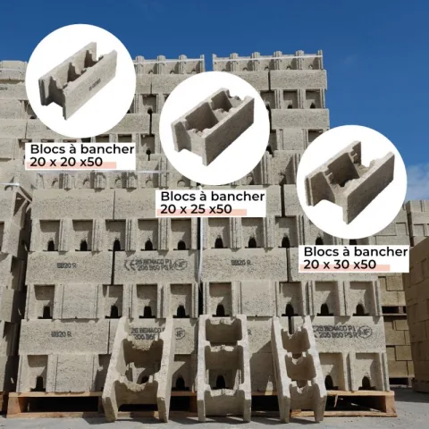 La famille des blocs à bancher rectifiés s’agrandit