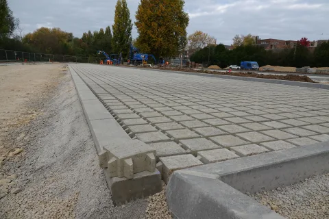 Pavés drainants et bordures béton BEMACO