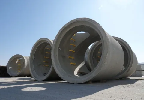 Stock de tuyaux béton armé BEMACO