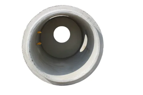 Tuyau départ cheminée - vue intérieure