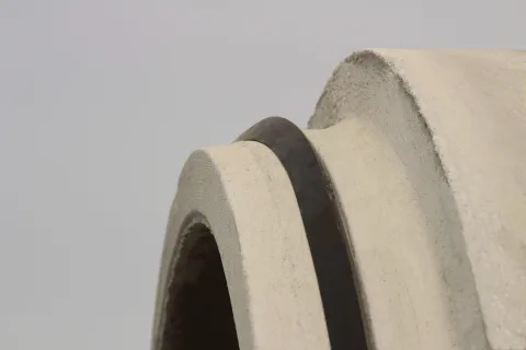 Détail du joint glissant