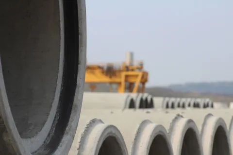 Tuyaux béton joint intégré