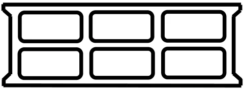 Schema Bloc creux 25x20x50
