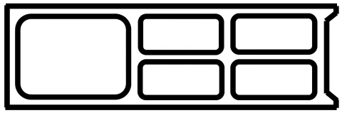 Schema Bloc plein allege B120 - 50x20x20