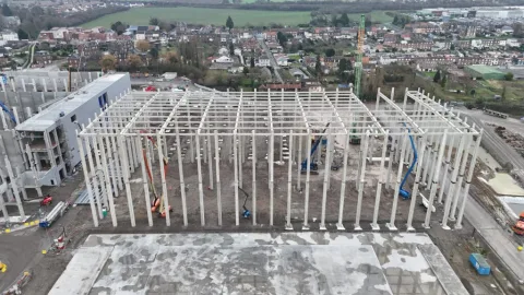 Cambrai - bâtiment terminé