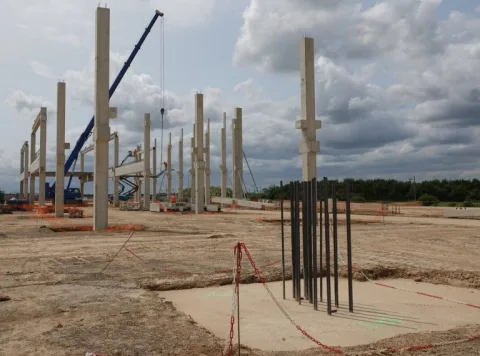 Onnaing - structure béton