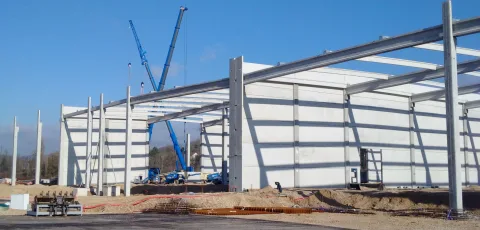 Pont d'Ain - vue aérienne