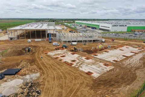 Réau - vue aérienne