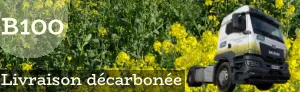 Livraison B100 décarboné