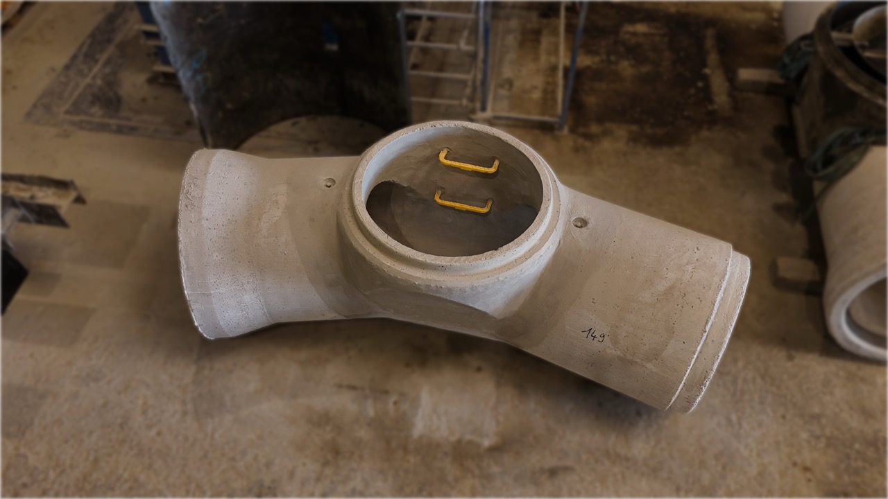 Préparation d'un ouvrage en béton préfabriqué - atelier BEMACO
