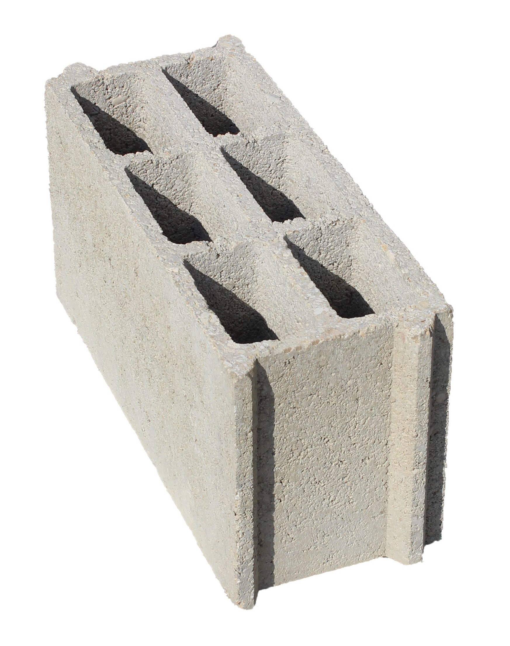 Un pavillon entier monté en blocs béton rectifiés à la colle - BEMACO