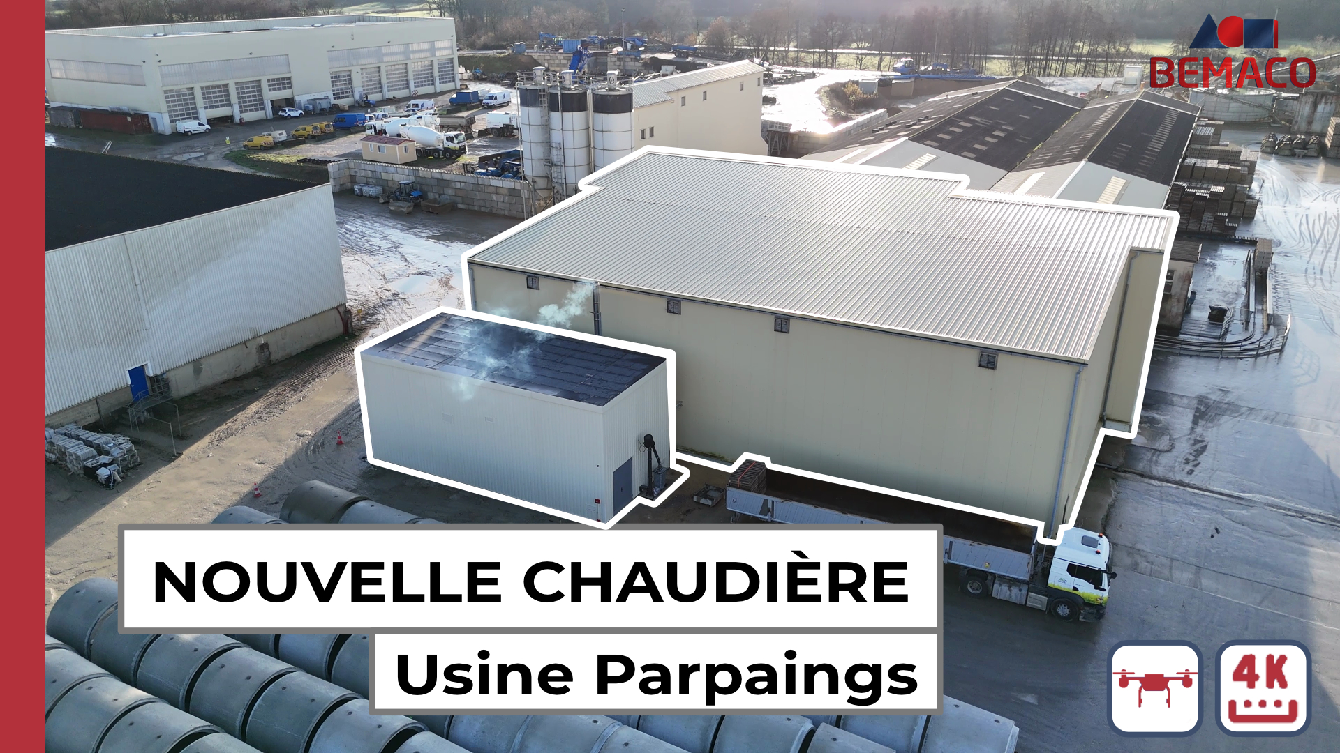 Lire la suite à propos de l’article Notre nouvelle usine de blocs béton évolue déjà !