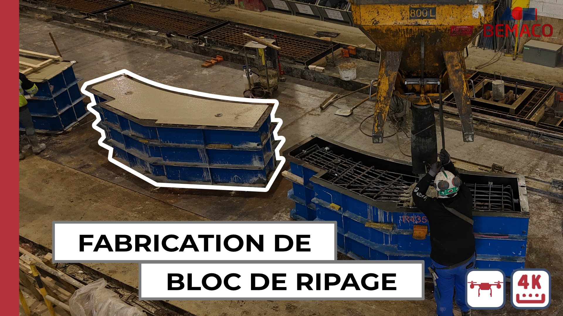 Lire la suite à propos de l’article Génie civil : des blocs de ripage pour un tunnelier.